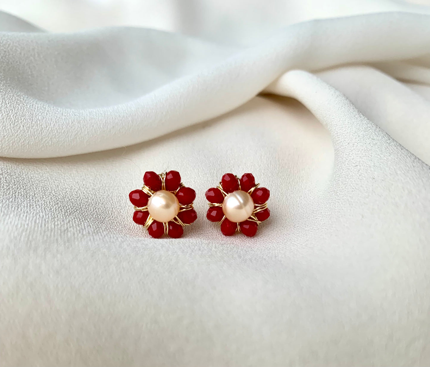 Aretes flores (10 opciones)