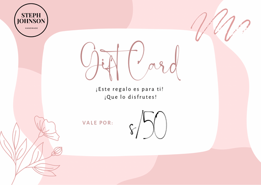 Giftcard Steph Johnson